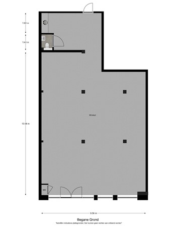 Floorplan - Corridor 17, 5554 HL Valkenswaard